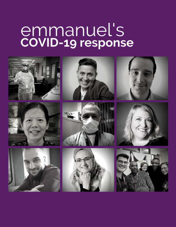 Emmanuel's COVID-19 response - image of grads and students